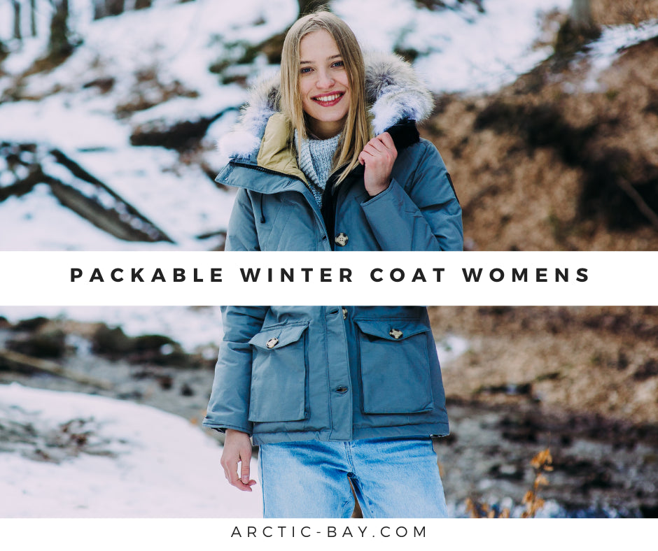Packable Winter Coat Womens